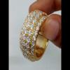 3.50 CTW Round Cut Moissanite Men's Band Ring - Glamcura.co.uk